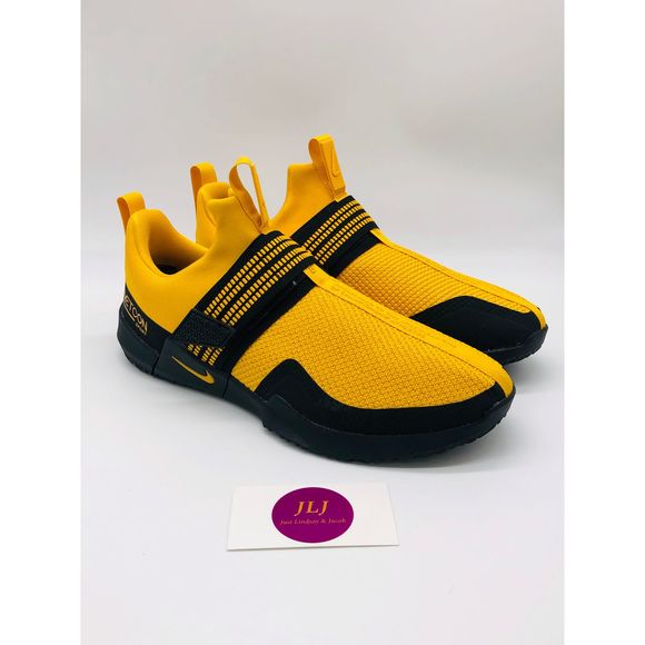 Nike men's metcon sport training shoes yellow Clearance